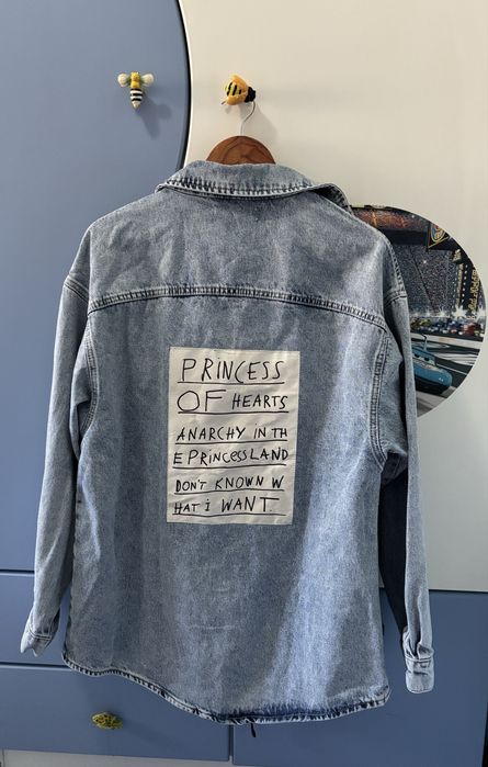 Geacă lungă blugi – Mai Collection – 100% bumbac