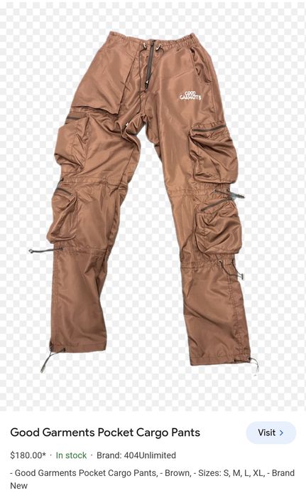 Pantaloni Cargo Good Garments