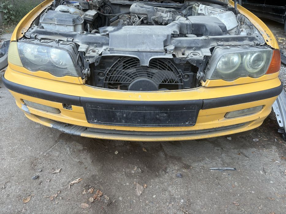 E46 BMW капот, крыло фары бампера дорест