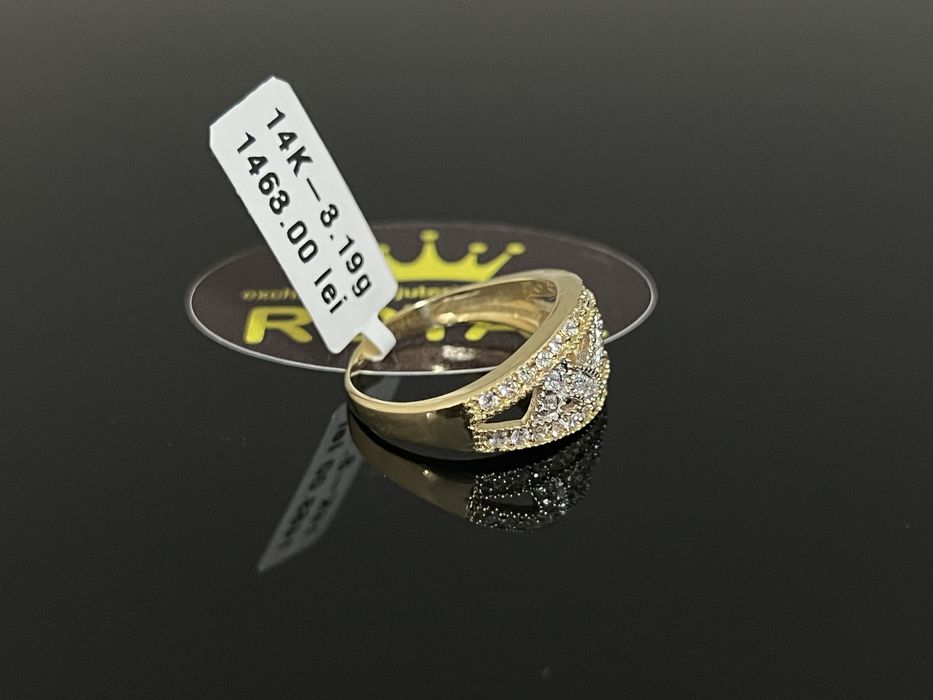 Bijuteria Royal CB : Inel dama aur 14k 3,19gr