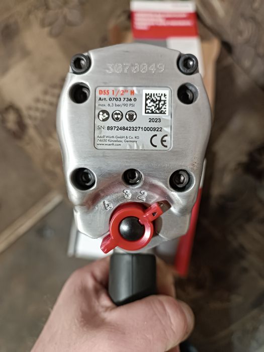 Пневмогайковерт wurth