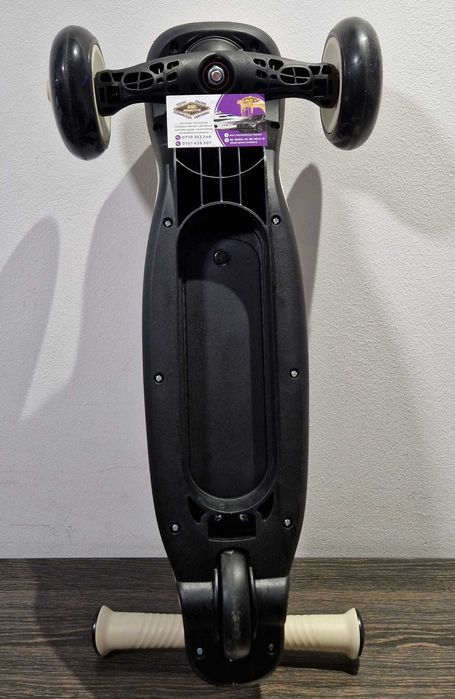 Scaun de masa si Trotineta copii 2-in-1 cu sezut KinderKraft Halley