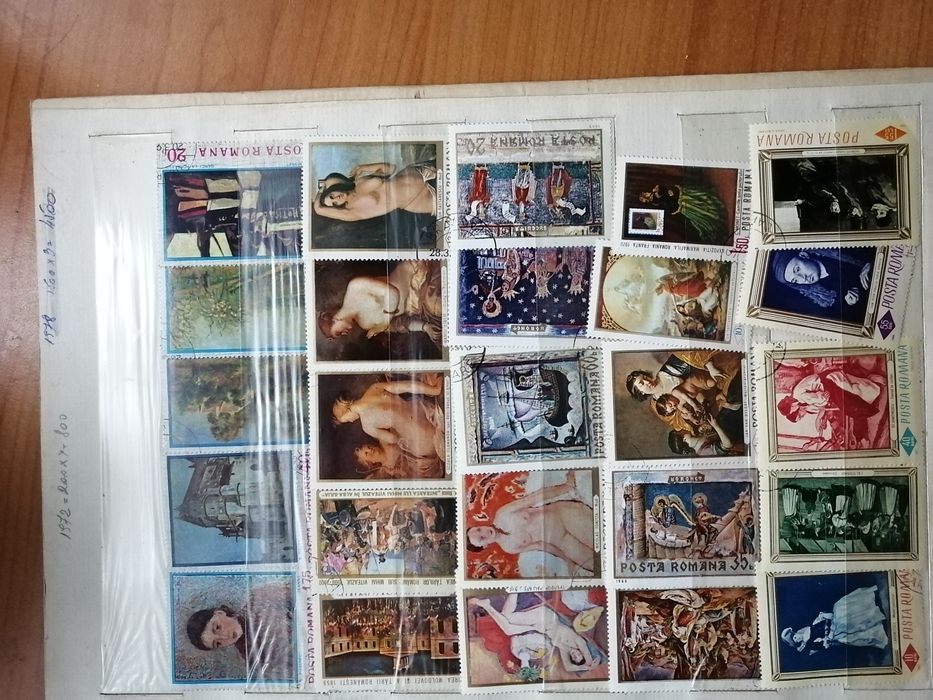 Vand colectii de timbre vechi. Timbre postale din 1960-1970-1974