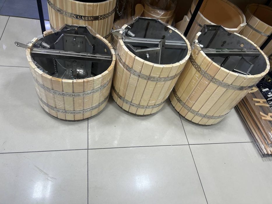 Ведро обливной Сауна