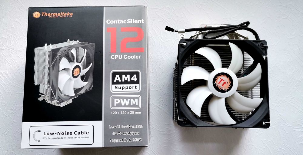Cooler CPU Procesor Thermaltake Contac Silent 12  compatibil Intel/AMD