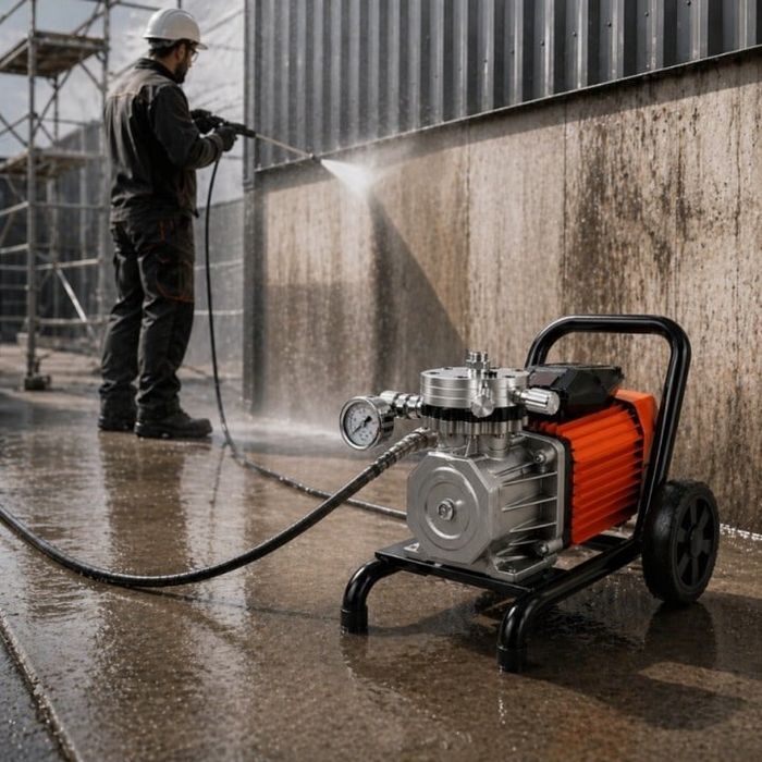 Pompa zugravit airless electrica cu membrana 3.5KW 15L/min XD2178, aparat profesional pentru pulverizare vopsea pe pereți și suprafețe mari