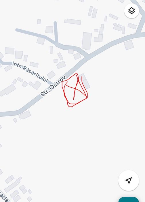 Teren intravilan in centru satului Ghimpati