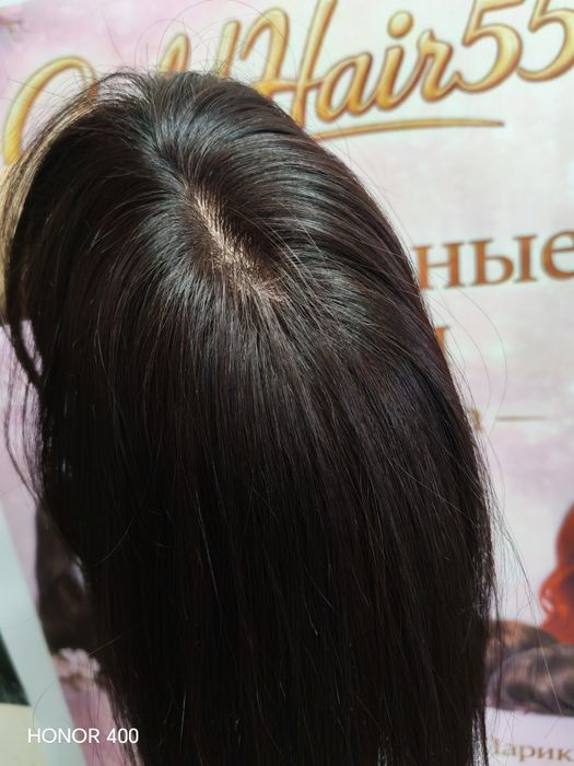 Макушку из натуральных волос