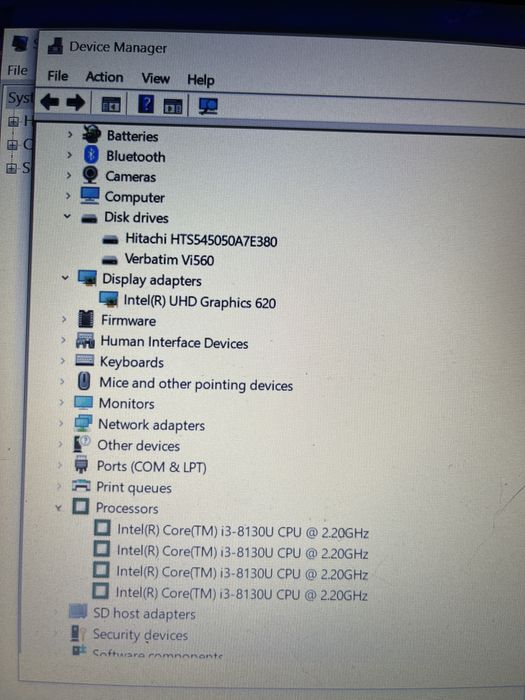 Laptop ASUS VivoBook 15 i3 Gen 8 HDD SSD