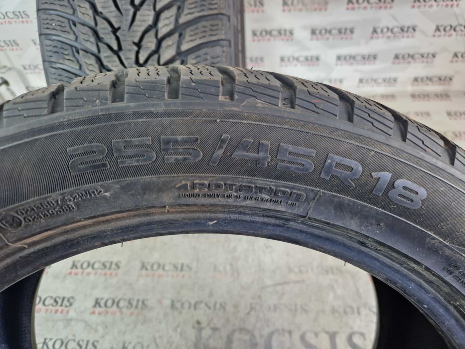 Anvelope second hand m+s 255 45 18 Nokian