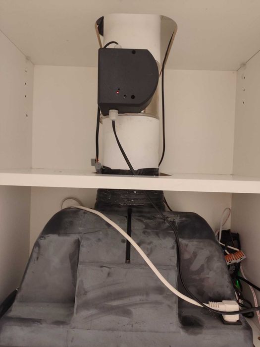 Автоматична електрическа клапа за абсорбатор  Ф125