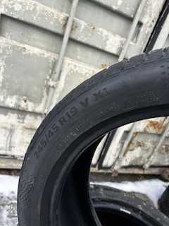 245 45 19 Anvelope Iarna  Continental Wintercontact Rft 275 40 19