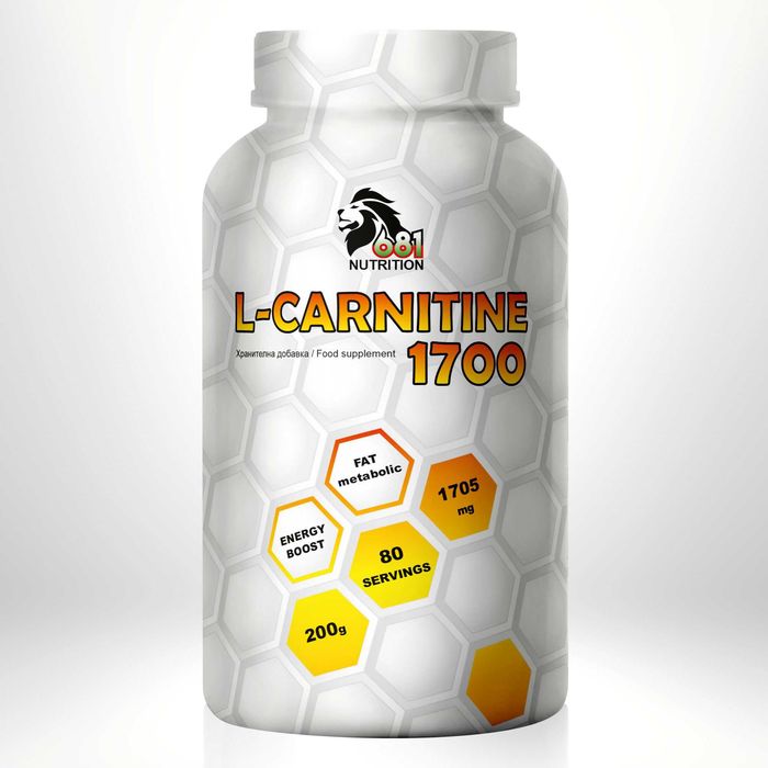 L-CARNITINE на прах 200 g / 80 дози x 2.5 g!
