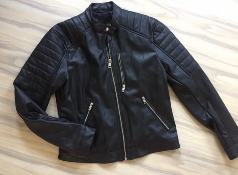 Ново мъжко кожено яке H&M