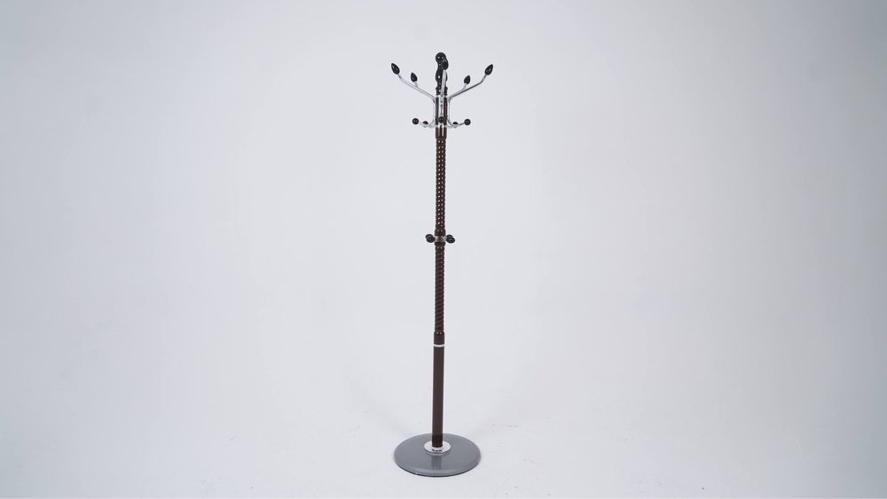 Гардеробная напольная вешалка с мраморным основанием