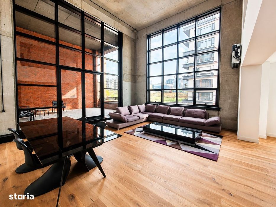 Loft industrial spectaculos I 4 camere I Floreasca I Terasă generoasă