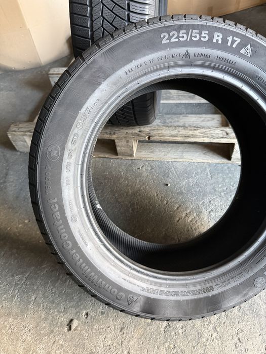2 anvelope iarna 225/55/17 Continental 6.6 mm !