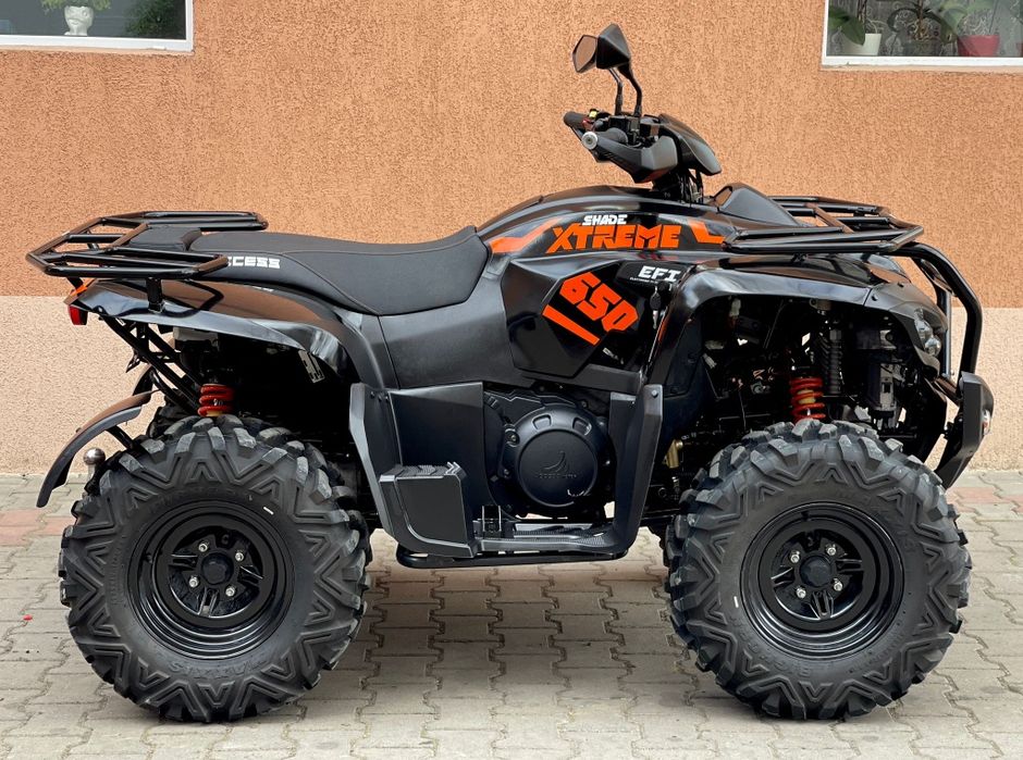 Atv Acces Motor Shade XTreme 650cc 4x4 2022 EFI / IRS / Face-Lift / Long / 1453 km / Recent adus - Stare Nouă !