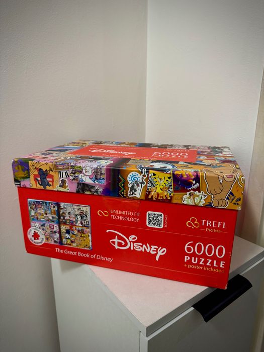 Пъзел Trefl от 6000 части - Великата книга на Дисни
