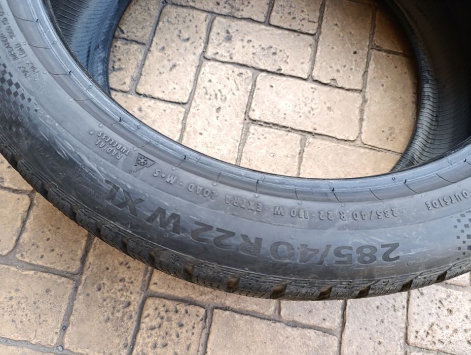 Зимни гуми Continental 285/40/22 Winter contact TS 860 S, dot 3623