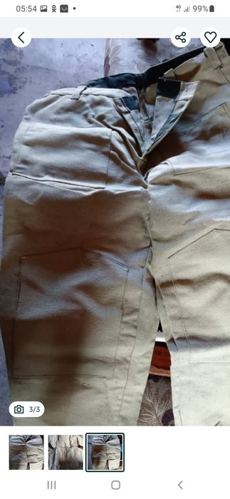 Продам штаны сварочные брезент