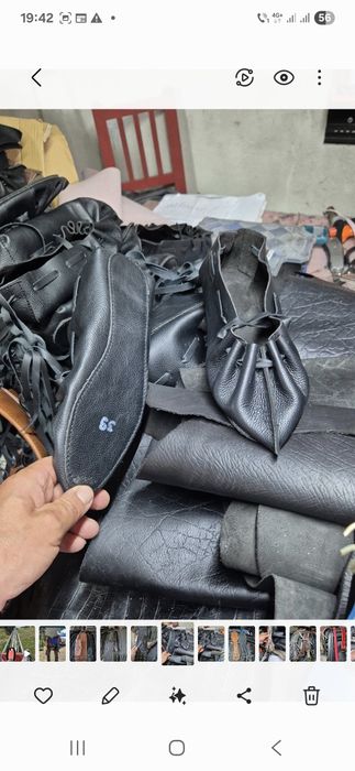 Opinci piele producator