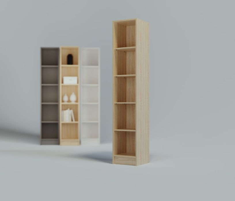 Стеллаж для книги и т д
Цветы:дуб срый графит
Лдс из кр