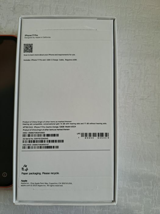 IPHONE XR, в корпусе 17pro 128GB