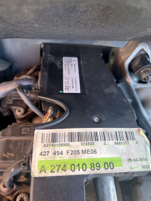 Motor Oem 274 2.0 benzina hybrid C class w205 Cla