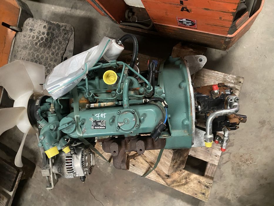 Motor miniexcavator Volvo ECR25D