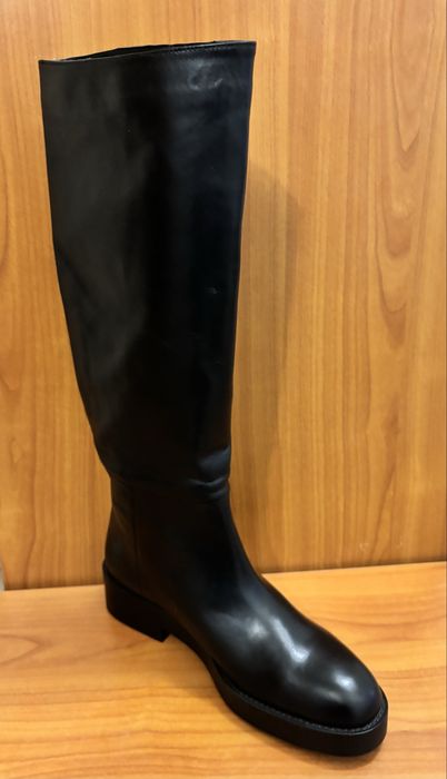 Кожени ботуши ZARA