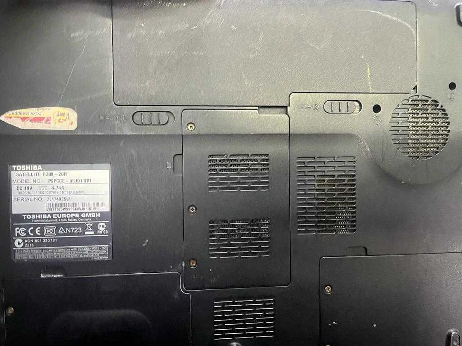 Ноутбук Toshiba Satellite P300-20B (PSPCCE-05J011RU)
