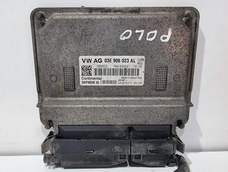 Calculator motor ECU Volkswagen Polo 5 6R 03E906023AL 1.2 benzina CGPB