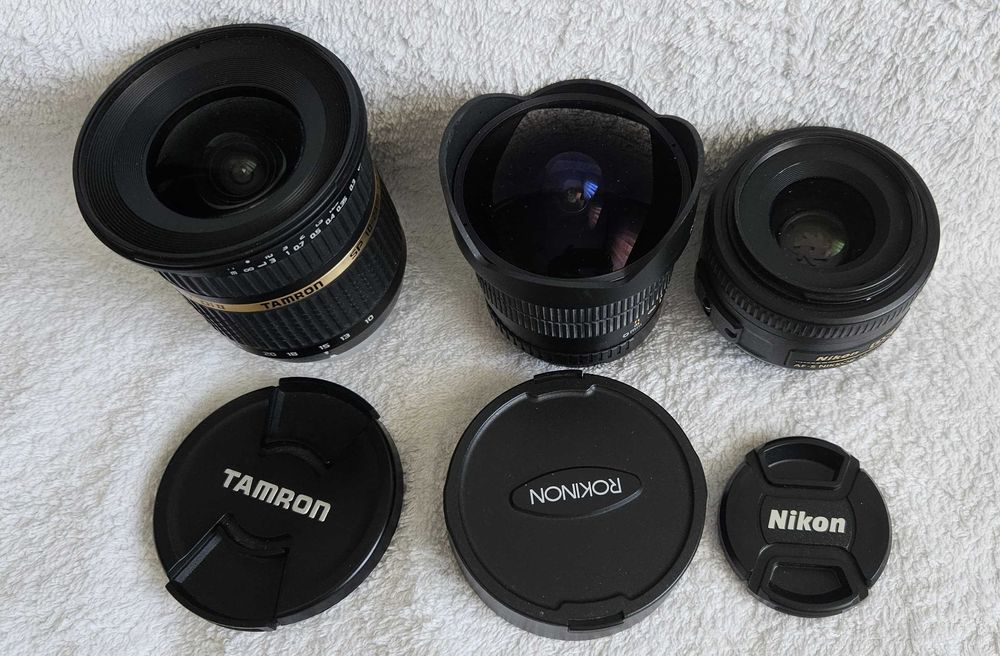 Nikon D80 cu obiectiv Nikon AF-S 18-70 ED