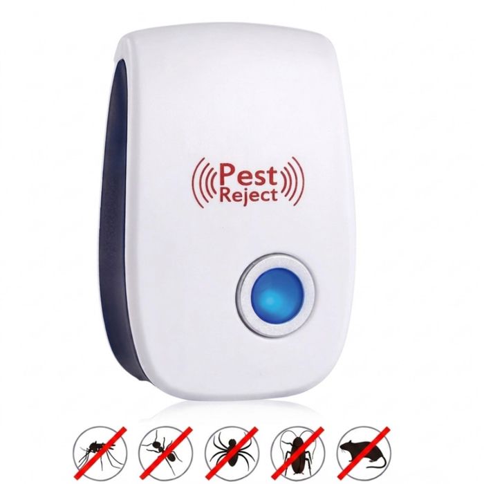 Ултразвуков репелент Pest Reject – Ефективна защита от гризачи и насекоми без химикали