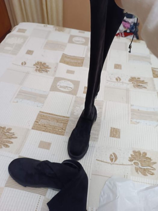 Дамски еластични ботуши