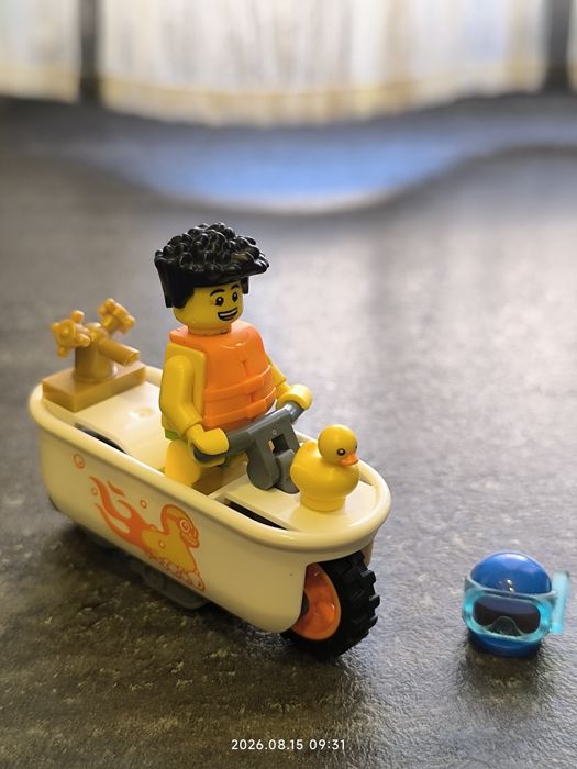 Lego Motocicleta de cascadorii cu cada  60333