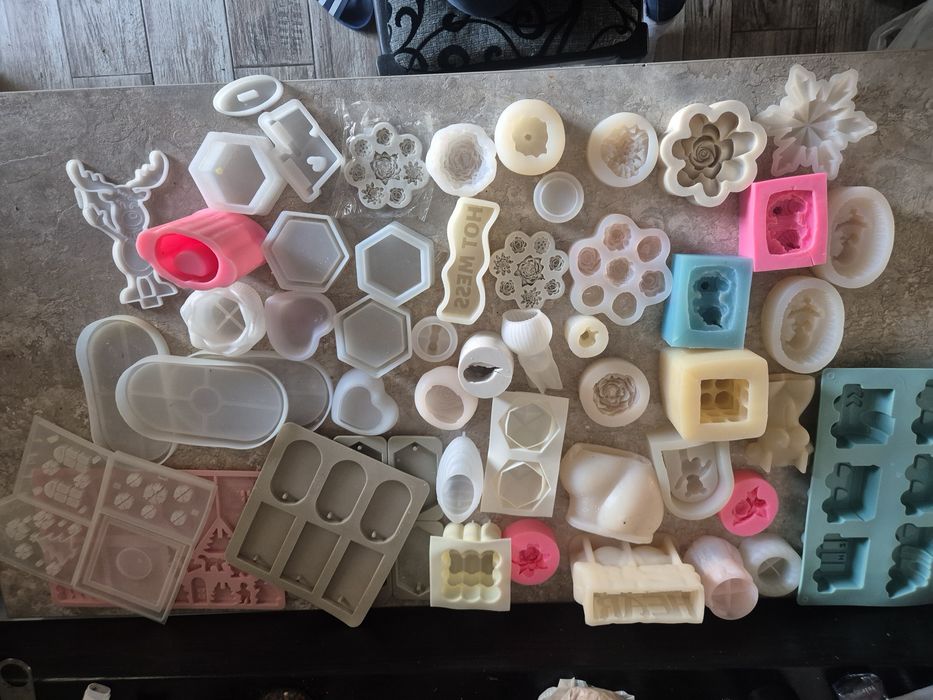 Matrite lumânări/ ipsos