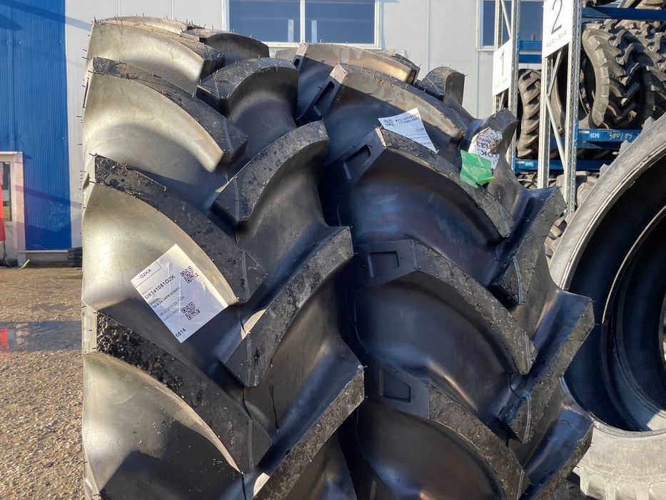 Marca OZKA 16.9-34 cu 14 pliuri anvelope noi pentru tractor spate