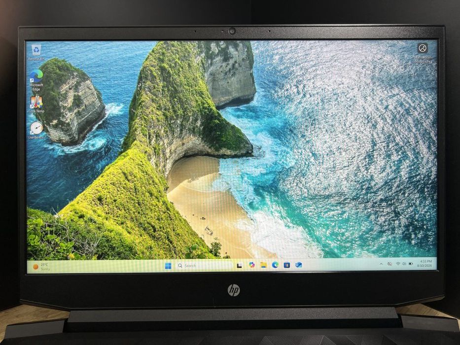 Laptop Gaming HP Pavilion 15-ec2097nq Ryzen 5 5600H Nvidia RTX 3050 Ti 4Gb VRAM 16Gb RAM 512Gb SSD
