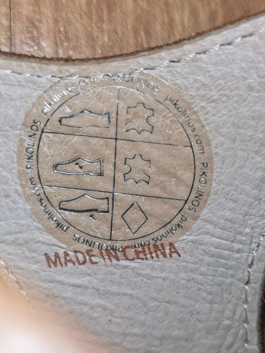 Sandale dama Pikolinos, piele naturala, incaltate de doua ori, mar. 39