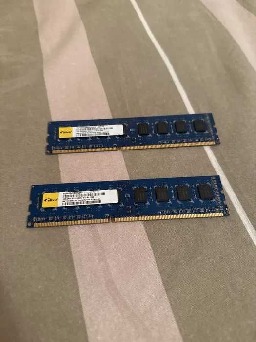 RAM памети DDR2 и DDR3 — ADATA 10GB / Elixir 8GB