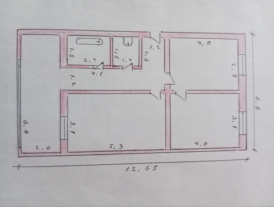 Uy sotiladi shahar markazida