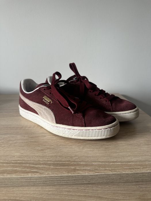 Puma suede-бордо