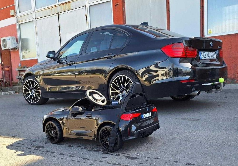 Masinuta electrica pt copii BMW M4 Competition  12V 70W (sx2418) Negru