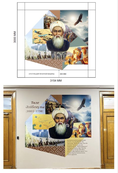 Продам настенный 3д принтер, б/у, 2млн