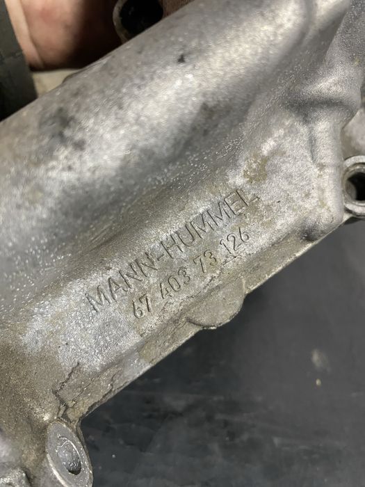 Suport filtru ulei carcasa termoflot BMW Seria 1 E87 e81 120d M47 2.0d