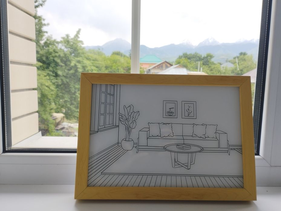 Картина ночник(светильник)