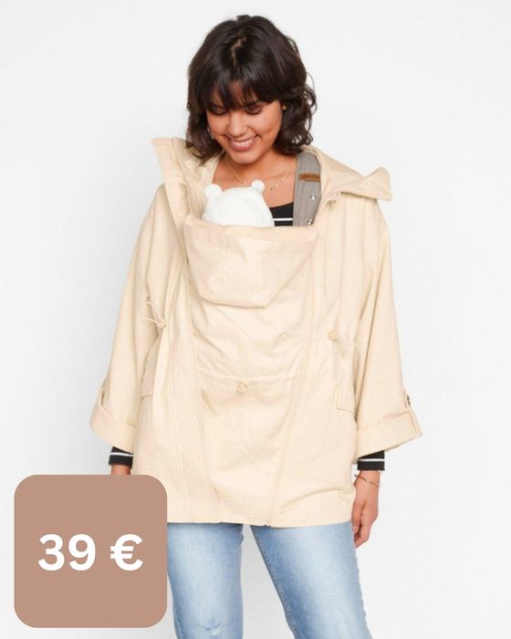 Преходни пролетно-есенни якета за бременни и бебеносене softshell