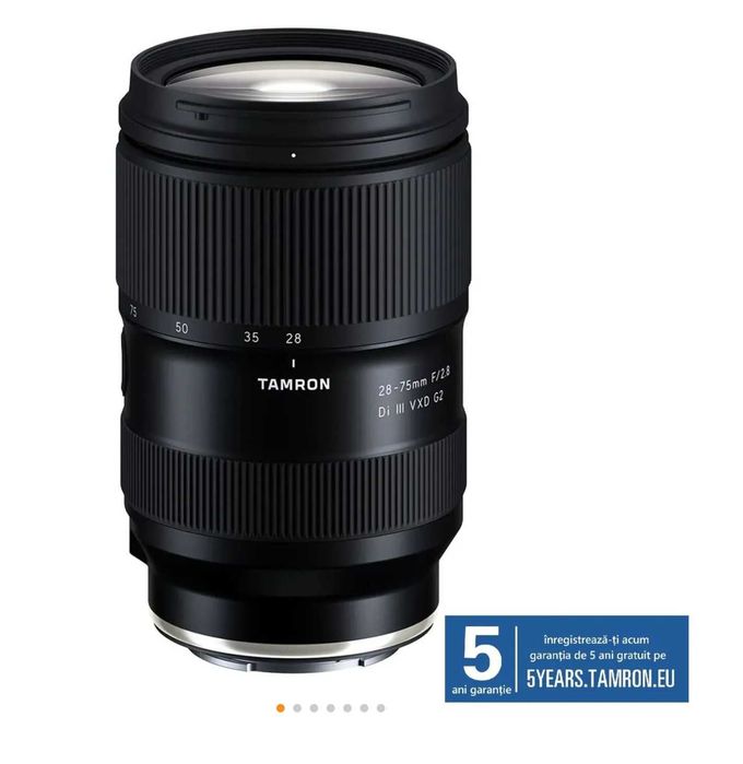 Obiectiv Foto Mirrorless - Tamron 28-75mm F2.8 Di III VXD G2 - Sony E